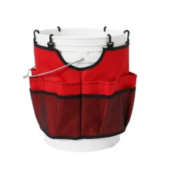 Household Essentials Bucket Caddy Red/Black -IRIS Storage Deals Store GUEST 515f2498 78a2 4e35 96a1 ff757a8c5ad7