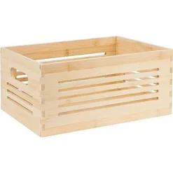 Creative Scents Natural Bamboo Storage Bin -IRIS Storage Deals Store GUEST 5237816c b53f 494f aa0a b5efe1f20e60