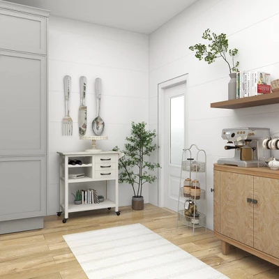 41" 3 Tier Rustic Farmhouse Iron Basket Stand - Olivia & May 11 41" 3 Tier Rustic Farmhouse Iron Basket Stand - Olivia & May - Image 11