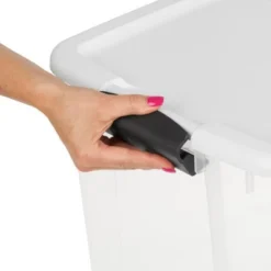 Sterilite Clear Stackable Set Of 70 Quart Ultra Latch Storage Boxes (4 Pack) & 64 Quart Container Totes (6 Pack) With Latching Lids -IRIS Storage Deals Store GUEST 52e7a423 de4f 4cbe 9412 795239ac562a