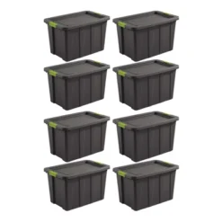 Sterilite Tuff1 Latching 30 Gal Plastic Storage Tote Container And Lid -IRIS Storage Deals Store GUEST 53b4ed52 e0b6 4641 af92 a50a343e17c2