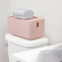Cade Lidded Storage Bin Blush - IDESIGN 9 Cade Lidded Storage Bin Blush - IDESIGN -IRIS Storage Deals Store GUEST 53c1b347 c4cc 48dd acdf 9e8788e9f6a2