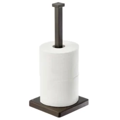 MDesign Modern Metal Free-Standing Toilet Paper Stand, Holds 3 Rolls 13 MDesign Modern Metal Free-Standing Toilet Paper Stand, Holds 3 Rolls -IRIS Storage Deals Store GUEST 55b507b3 1b67 4d14 8822 456bc96e3dd7