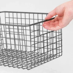 MDesign Bath Metal Storage Organizer Basket - 4 Pack -IRIS Storage Deals Store GUEST 55d70532 f99a 47c0 bc23 765e58dd3782