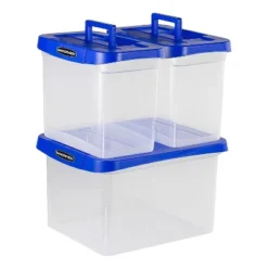 Bankers Box Heavy Duty Plastic File Storage 14 1/4 X 8 3/5x 11 Clear 0086301 -IRIS Storage Deals Store GUEST 5605bf6e 147e 459a adbb a9b41f588c27