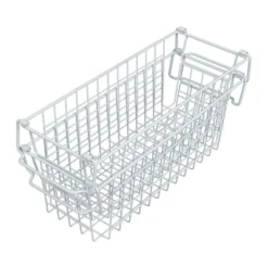 Set Of 2 Storage Bins - Basket Set For Toy, Kitchen, Bathroom, And Closet Storage - Small Shelf Organizers With Handles By Home-Complete (White) 17 Set Of 2 Storage Bins - Basket Set For Toy, Kitchen, Bathroom, And Closet Storage - Small Shelf Organizers With Handles By Home-Complete (White) -IRIS Storage Deals Store GUEST 56ce5949 af30 46a4 b377 903f3ee88c64