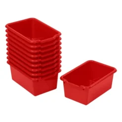 ECR4Kids Storage Bins With Scoop Front Handles - Cubby Compatible - 10-Pack -IRIS Storage Deals Store GUEST 5727bd71 9a9b 4e08 9a3a 0faba061844f