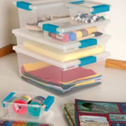 Sterilite Miniature Clip Storage Box W/ Latch Lid, 6 Pack, & Medium Clip Storage Box W/ Latch Lid, 4 Pack For Home, Office, And Workspace Organization -IRIS Storage Deals Store GUEST 58c801b4 13a8 4f0a 8337 5032754c26b6