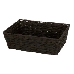 Household Essentials Set Of 4 Hyacinth Stained Baskets Brown 23 Household Essentials Set Of 4 Hyacinth Stained Baskets Brown -IRIS Storage Deals Store GUEST 590e617e 27b4 41d9 af41 58eb468ac722