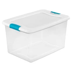 Sterilite 64 Qt Latching Box Large Stackable Clear Plastic Storage Totes, 6 Pack & Deep Clip Container Bins For Organization And Storage, 4 Pack -IRIS Storage Deals Store GUEST 59cd44f8 7a01 4dcb 829b 4cceaffc01c8