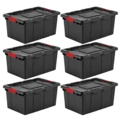 Sterilite 15 Gallon Stackable Industrial Tote With Latches, Tie Down Holes, And Indexed Lids For Heavy-Duty Storage Needs 11 Sterilite 15 Gallon Stackable Industrial Tote With Latches, Tie Down Holes, And Indexed Lids For Heavy-Duty Storage Needs -IRIS Storage Deals Store GUEST 5a3c14f6 3ec3 4d1b a039 d18694e9eb6b