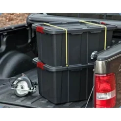 4 Sterilite 27-Gallon Industrial Tote + Sterilite 16-Gallon Lockable Footlocker -IRIS Storage Deals Store GUEST 5b23b5fb b6d1 4c07 8584 baf88080480a