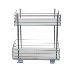 Household Essentials 12" 2-Tier Pantry Organizer Nickel 8 Household Essentials 12" 2-Tier Pantry Organizer Nickel -IRIS Storage Deals Store GUEST 5b93ed4b 312c 4a88 8dbd 0ff145823e0c