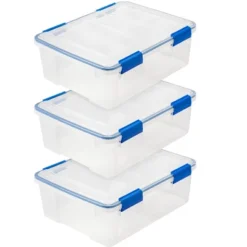 IRIS USA WEATHERPRO Plastic Storage Box With Durable Lid And Seal And Secure Latching Buckles -IRIS Storage Deals Store GUEST 5be9878b 269c 42f3 b613 76c1792d4c3a
