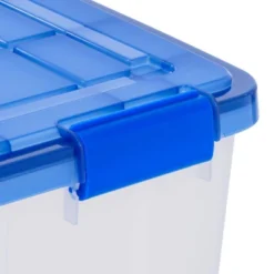 IRIS 26.5qt WeatherPro Plastic Storage Bin -IRIS Storage Deals Store GUEST 5c84be8b a21a 4573 bc53 1be9c6228ba5