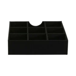 Household Essentials Set Of 2 9-Section Drawer Trays Black Linen 13 Household Essentials Set Of 2 9-Section Drawer Trays Black Linen -IRIS Storage Deals Store GUEST 5d70e298 a40f 43a7 ba20 47981769d060