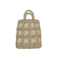 6.75 Inch Basket White Seagrass & Rope By Foreside Home & Garden -IRIS Storage Deals Store GUEST 5f25ff38 7ec4 4ece 9162 50f8796f7b83