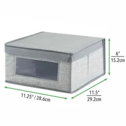MDesign Fabric Closet Storage Organizer Box - Medium -IRIS Storage Deals Store GUEST 5faa45f0 aea0 467b b7d2 7716ec0f1654