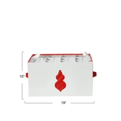 Household Essentials Ornament Storage Chest With 24 Pockets Green -IRIS Storage Deals Store GUEST 5faa4f44 8841 4839 b058 4d87d597e309