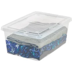 IRIS USA 12 Pack 17 Quart Plastic Storage Bin Tote Organizing Container, Clear -IRIS Storage Deals Store GUEST 6175965f 9341 48a2 b74a a51abd5af330