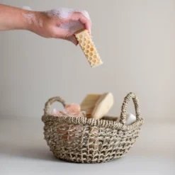 Natural Seagrass Bowl - Foreside Home & Garden -IRIS Storage Deals Store GUEST 627397ff 0a26 4562 9063 f7da4956ed30