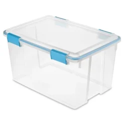 Sterilite 54 Quart Clear Plastic Stackable Storage Container Box Bin With Air Tight Gasket Seal Latching Lid Long Term Organizing Solution 13 Sterilite 54 Quart Clear Plastic Stackable Storage Container Box Bin With Air Tight Gasket Seal Latching Lid Long Term Organizing Solution -IRIS Storage Deals Store GUEST 62d6076f 953f 432d b5ef 8e98d9717a4d