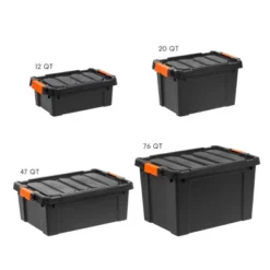 IRIS Heavy Duty Plastic Storage Bin With Durable Lid -IRIS Storage Deals Store GUEST 64c9d2c4 10df 4946 946f b95a1186bf0f