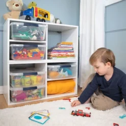 Rubbermaid Cleverstore 41 Quart Plastic Tote Container Bin With Latching Lid And Handles For Reusable, Stackable Home Office Storage, Clear (4 Pack) -IRIS Storage Deals Store GUEST 65962b32 2cb9 43ed b2eb e137bfafa973