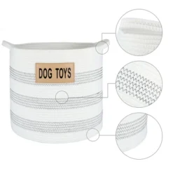 Midlee Dog Toy Rope Cotton Basket -IRIS Storage Deals Store GUEST 660783ec f7ca 41c0 a629 f59cd42733ff