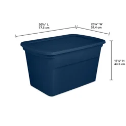 Sterilite Classic Lidded Stackable 30 Gal Storage Tote Container -IRIS Storage Deals Store GUEST 6691cc00 7aa6 4e46 8e99 b199139341aa