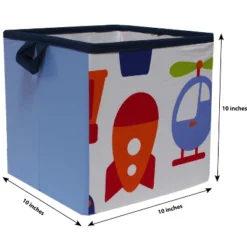 Bacati - Transportation Storage Box Small -IRIS Storage Deals Store GUEST 674cbf15 75ea 4b33 b5b3 7769654353b3