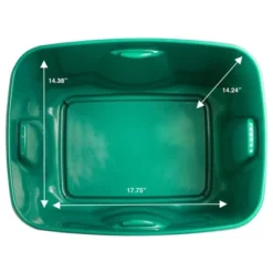 HOMZ 6618MXDC.04 18 Gallon Stackable And Nestable Heavy Duty Plastic Holiday Storage Container With 4 Way Handles, Green/Red, (4 Pack) -IRIS Storage Deals Store GUEST 692d729d 7f72 4c54 bbea 8db98b3eabbf