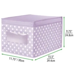MDesign Child/Kids Fabric Closet Storage Box, Large, Polka Dot, 6 Pack 11 MDesign Child/Kids Fabric Closet Storage Box, Large, Polka Dot, 6 Pack -IRIS Storage Deals Store GUEST 6a9ff1a0 6d5f 4188 a65f 039f171ab789