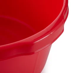 Little Giant P65RED 6.5 Gallon DuraFlex Plastic All Purpose Utility Tub With Hand Grips For Farm, Ranch, Garden, Home, Or Shop, Red -IRIS Storage Deals Store GUEST 6b5c82bf f08d 4704 ab06 848dc66fcc26