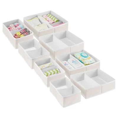 MDesign Fabric Child/Kids Drawer Organizer, 2 Sizes, Set Of 8 20 MDesign Fabric Child/Kids Drawer Organizer, 2 Sizes, Set Of 8 - Image 20