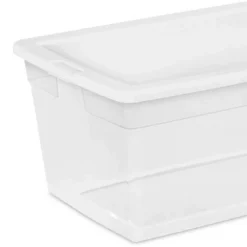Sterilite 90 Quart Storage Box Container With Clear Base & White Lid -IRIS Storage Deals Store GUEST 6daad66e 8cf3 422c 8f7f a80b1fbe21f4