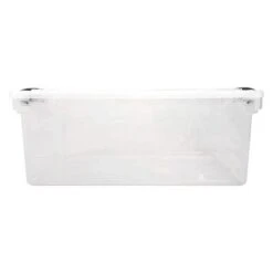 Homz 64 Quart Multipurpose Stackable Storage Container Tote Bins With Secure Latching Lids For Home And Office Organization, Clear (6 Pack) -IRIS Storage Deals Store GUEST 6ddba919 93b8 44ca a3b8 58570562c2bf