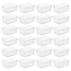 Sterilite 16 Quart Stackable Clear Plastic Storage Tote Container With Opaque Latching Lid For Home And Office Organization 14 Sterilite 16 Quart Stackable Clear Plastic Storage Tote Container With Opaque Latching Lid For Home And Office Organization -IRIS Storage Deals Store GUEST 6f12ad2e 61e4 477c 996c 7161bc87d98e