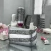 Creative Scents Silver Mosaic Vanity Mirror Tray