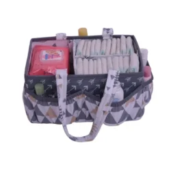 Bacati - Woodlands Gray/Beige Neutral Cotton Nursery Storage Caddy -IRIS Storage Deals Store GUEST 6fbcf95d dda3 4c59 86a4 ec6fc2d87b83