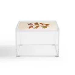 Iveta Abolina Adria Cheetahs 4" X 4" Acrylic Box - Deny Designs -IRIS Storage Deals Store GUEST 70b90e1f 1c86 49a7 ab24 6da26f79dbc2
