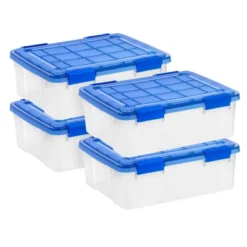 IRIS 26.5qt WeatherPro Plastic Storage Bin -IRIS Storage Deals Store GUEST 72f571f3 7a28 4987 af7c 27c41f9beb96