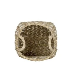 10 Inch Basket White Seagrass & Rope By Foreside Home & Garden -IRIS Storage Deals Store GUEST 7354c71e c83e 4f48 81ff 82e32f57c494