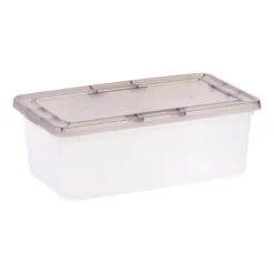 IRIS Snap Top Plastic Storage Bin