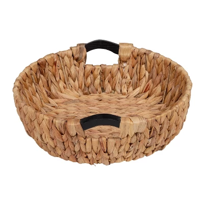 Honey-Can-Do 3pc Round Natural Baskets Wood 6 Honey-Can-Do 3pc Round Natural Baskets Wood - Image 6