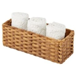 MDesign Woven Seagrass Toilet Tank Storage Basket For Bathroom 12 MDesign Woven Seagrass Toilet Tank Storage Basket For Bathroom -IRIS Storage Deals Store GUEST 77c54839 7600 41e1 985c 61695258ecd9