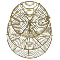 3-Tiered Basket Riser Brass Metal With Jute Tassel By Foreside Home & Garden 8 3-Tiered Basket Riser Brass Metal With Jute Tassel By Foreside Home & Garden -IRIS Storage Deals Store GUEST 789eab25 9cfb 4074 b8ed a8aa1b153e5b