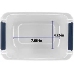 Home Logic 6.5qt 8pk Storage Bins Clear -IRIS Storage Deals Store GUEST 79d8e192 ff09 49ce 8d04 ce0668ec8c79