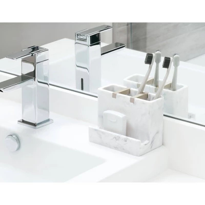 Dakota Vanity Center White - IDESIGN 5 Dakota Vanity Center White - IDESIGN - Image 5