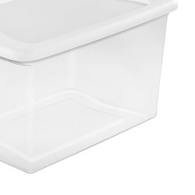 Sterilite Multi Pack 64 Quart & 32 Quart Plastic Stacking Storage Container Box With Latching Lid For Home, Office, Or Garage Organization, 12 Pack 5 Sterilite Multi Pack 64 Quart & 32 Quart Plastic Stacking Storage Container Box With Latching Lid For Home, Office, Or Garage Organization, 12 Pack - Image 5